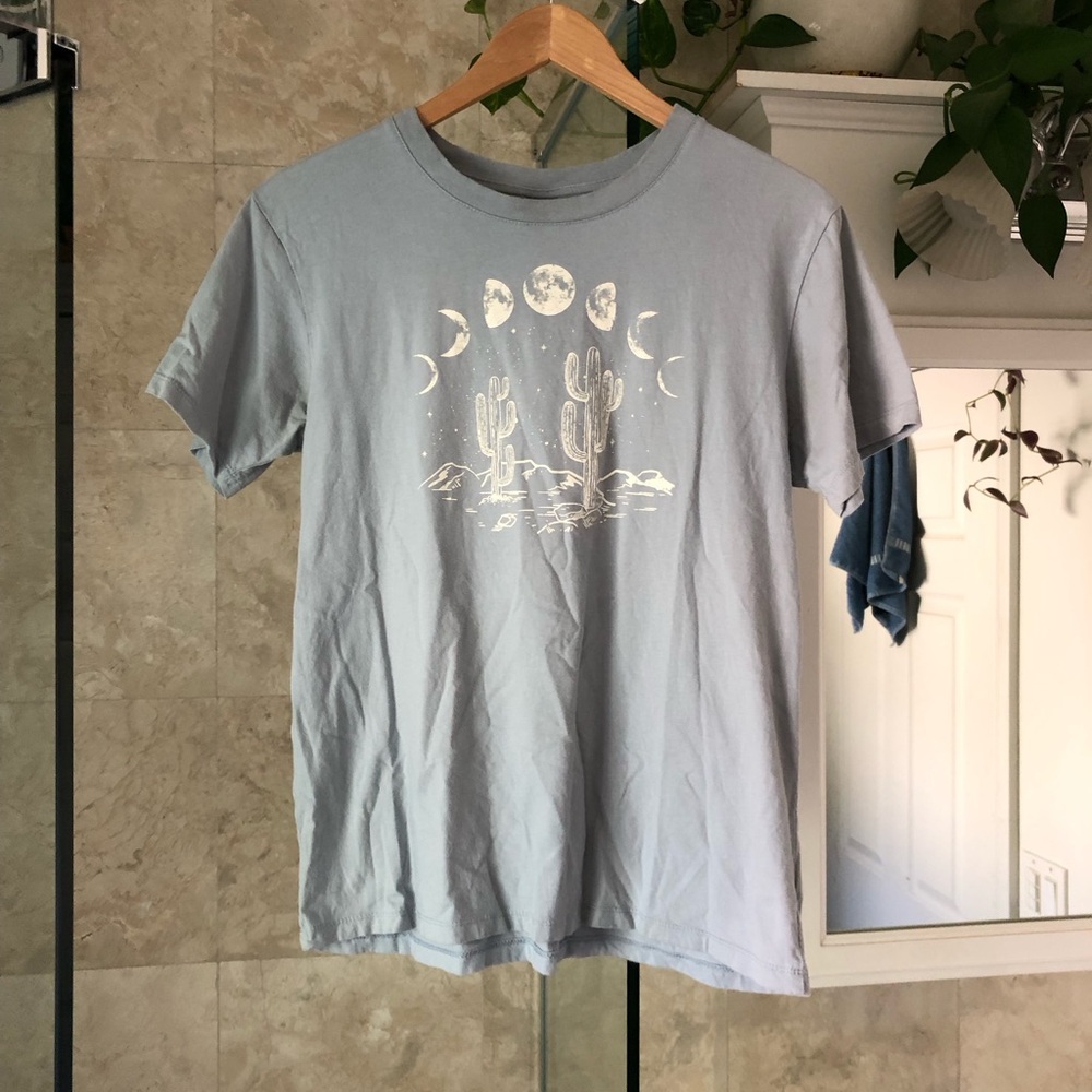 Moon Phase Desert Print Tee